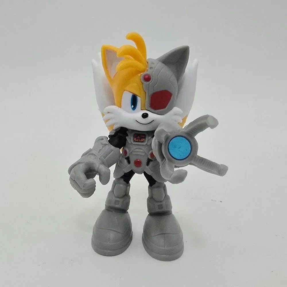 Jakks Pacific DC Comics X Sonic the Hedgehog 2.5” Tails Cyborg Mini McMcFarlane